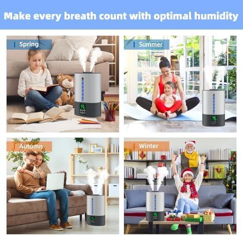 Enhancing Our Space: A Review of the Coolfiqu 6L Humidifier