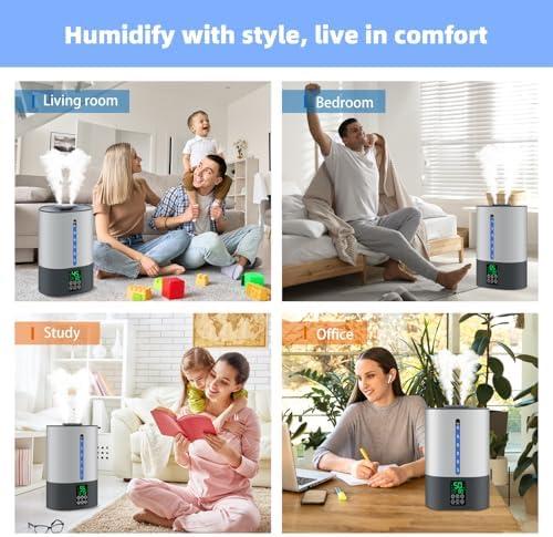 Enhancing ⁣Our Space: A Review⁢ of the Coolfiqu 6L Humidifier