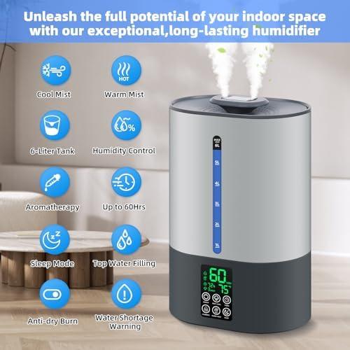Enhancing Our Space: A Review of ​the Coolfiqu 6L Humidifier