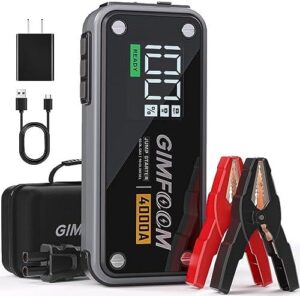 Rev Up Your Peace of Mind: Our Review of the 4000A Jump Starter