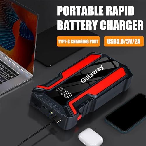 Power Up Your Ride: Our Review of ​the Gillaway 016 Jump ⁣Starter