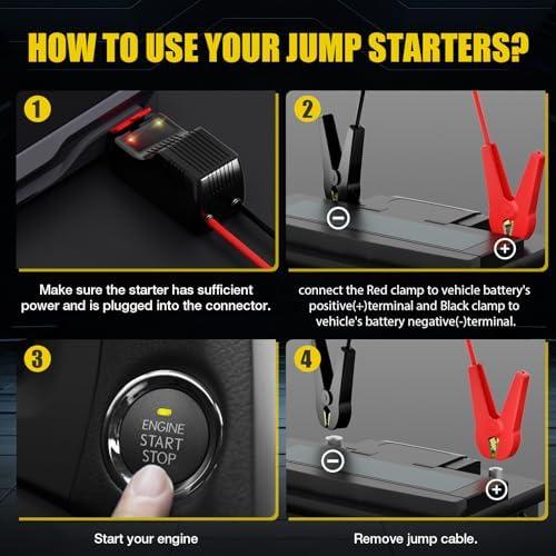 Rev ‌Up Your Roadside Confidence with⁣ the Gillaway Jump Starter!