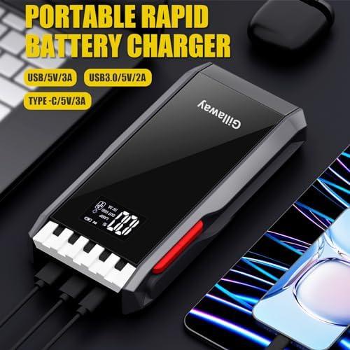 Rev Up​ Your Roadside Confidence with the Gillaway Jump Starter!