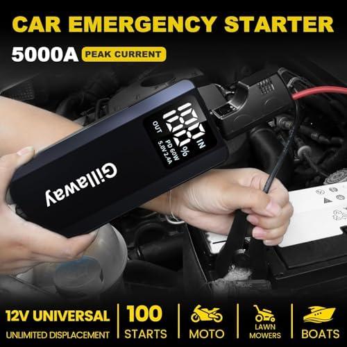 Revving Up: Our Experience ⁤with the ‌017 5000A Jump Starter
