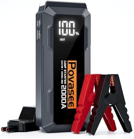 Power Up with Confidence:​ Our Review of the ⁤2000A ‌Jump Starter