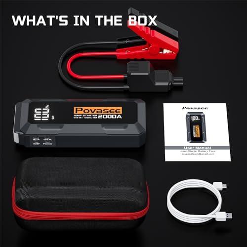 Power Up with Confidence: Our Review of the 2000A Jump Starter