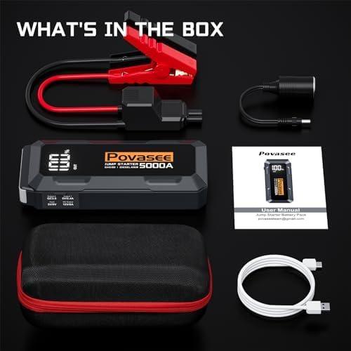 Revving​ Up Reliability:⁣ Our Review of the 5000A Jump Starter