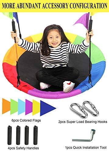 Swing into Fun:⁤ Our Review of the LANGXUN Rainbow Saucer