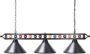 Brighten Our Game Room: Wellmet 3-Light Pool Table Fixture Review