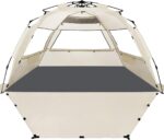 Why We Love the WhiteFang Deluxe Pop Up Beach Tent Together