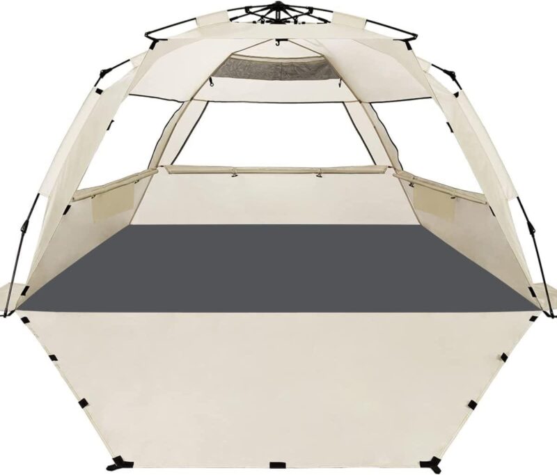 Why We Love the WhiteFang Deluxe Pop Up Beach Tent Together