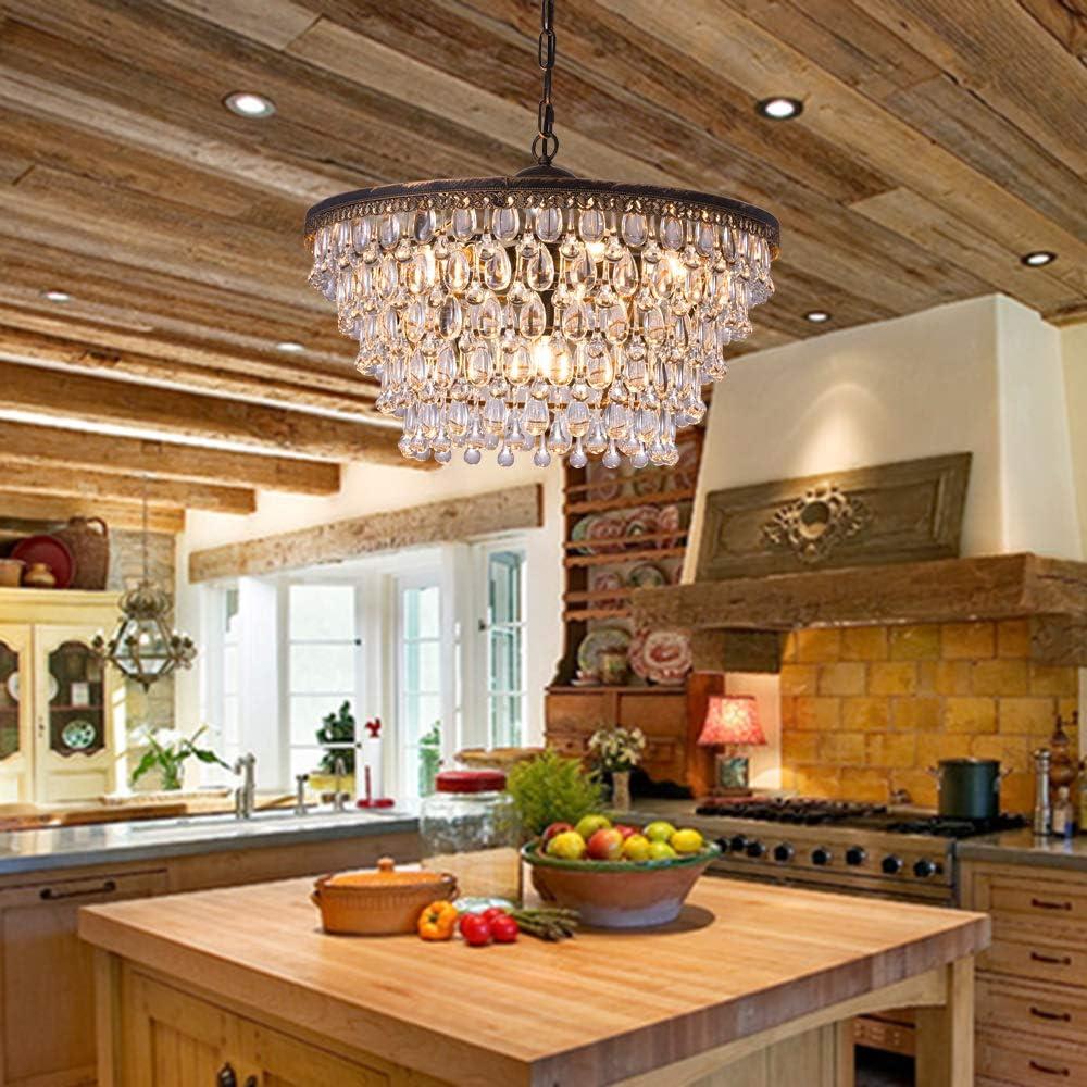 Our Honest Take on the Wellmet 6-Light Crystal Chandelier Glow