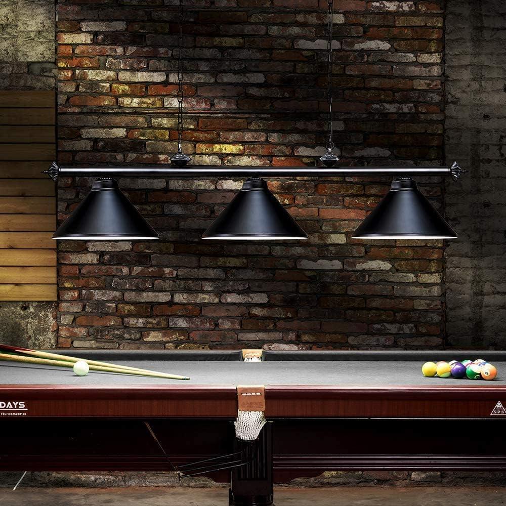 How We Brightened Our⁤ Space​ with the Wellmet 3-light Pool Table Lamp