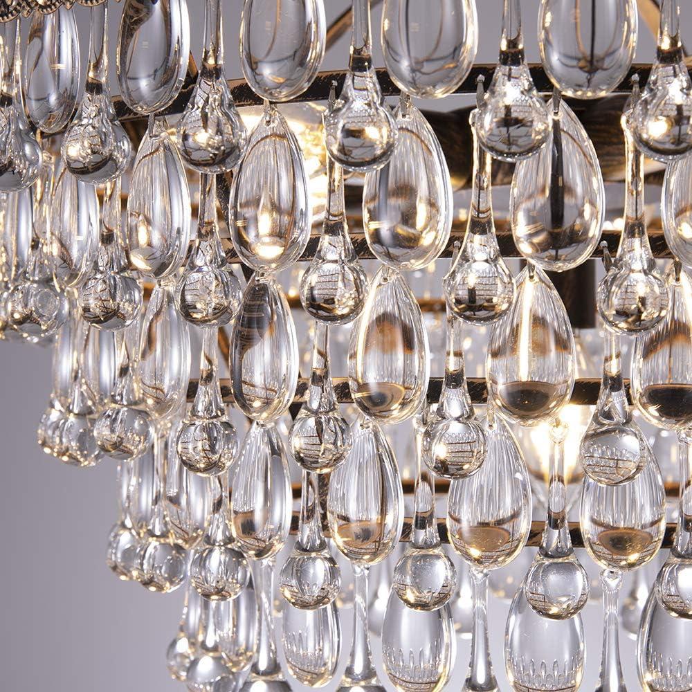 Our Honest ‍Take on the Wellmet 6-Light Crystal​ Chandelier Glow