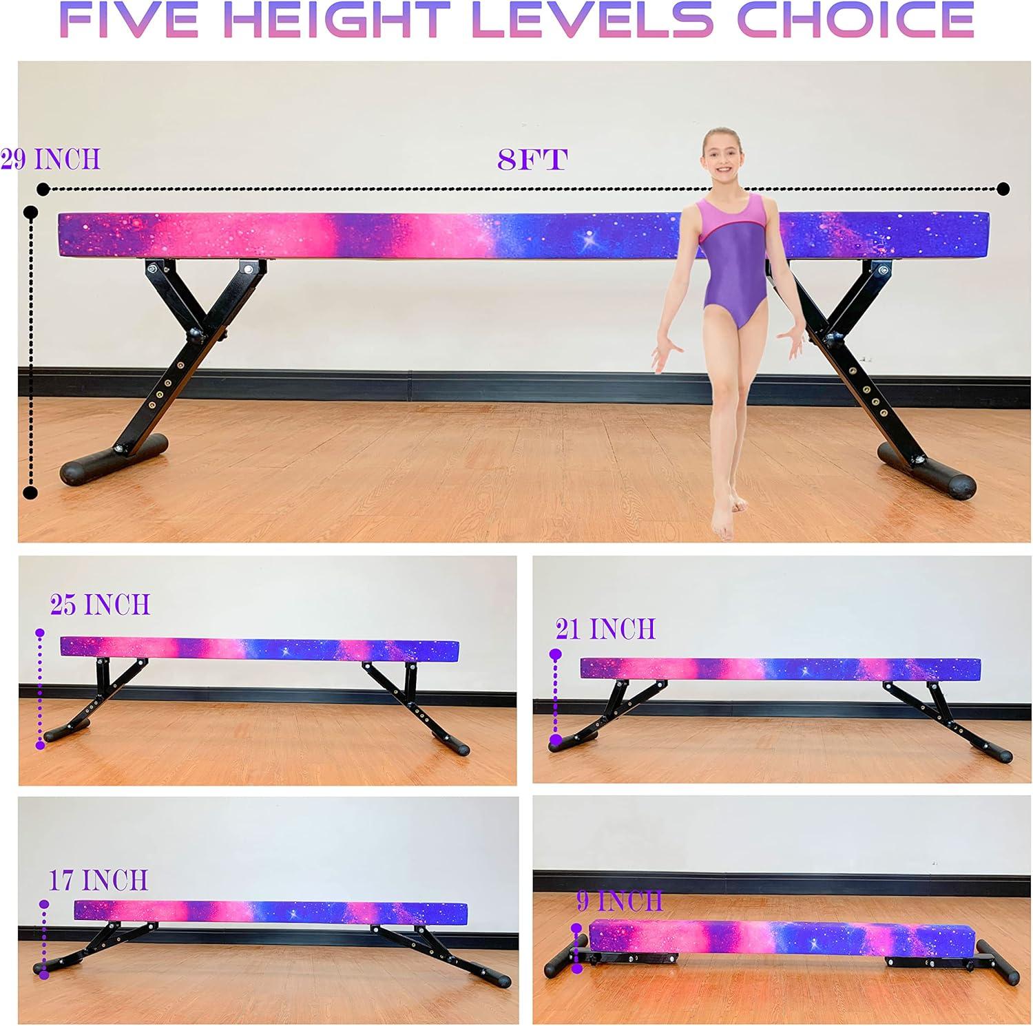 Our Take on the⁣ MARFULA Adjustable 8 ft Gymnastics Beam
