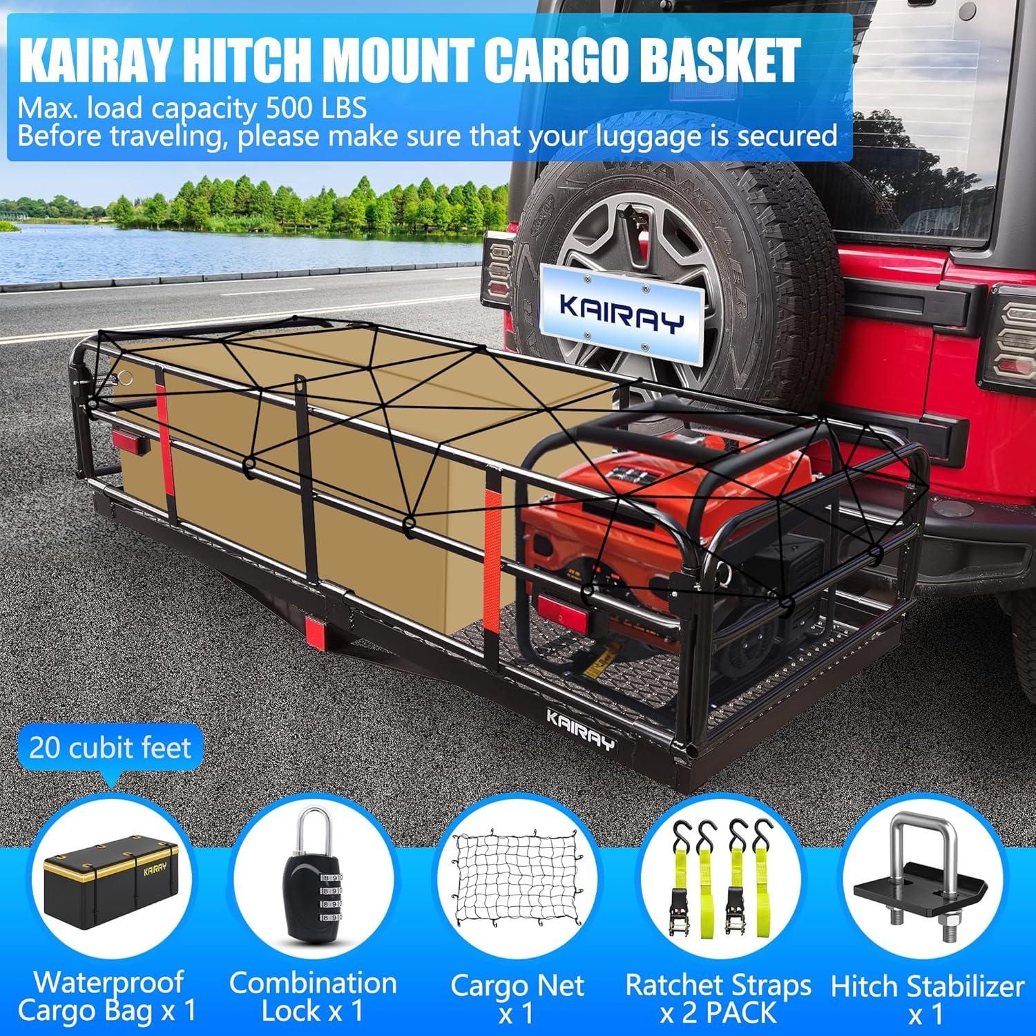 How We Transported More: Our Review ​of the 500 Lbs Heavy Duty‌ Hitch Carrier