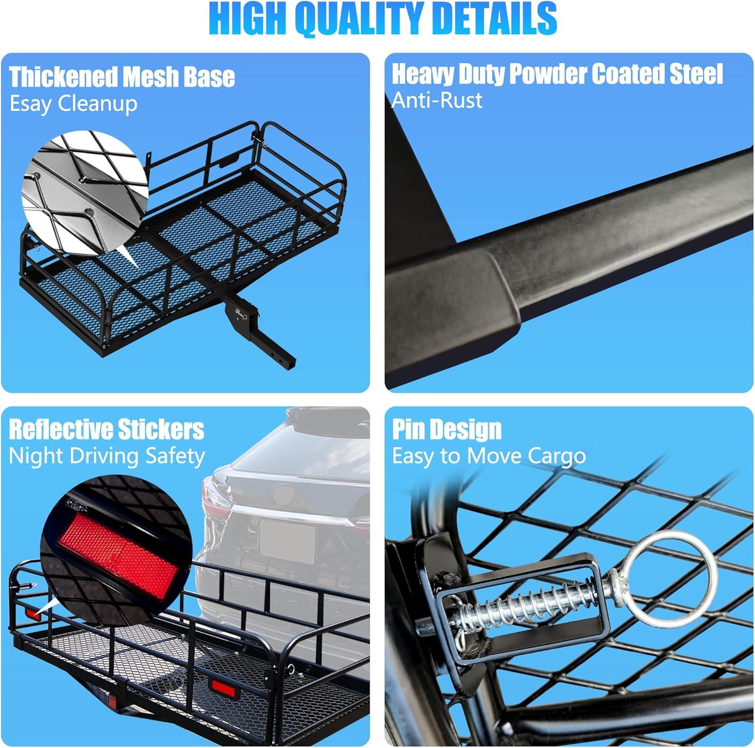 How‌ We Transported More: Our Review of the ​500 Lbs Heavy⁤ Duty ⁢Hitch Carrier